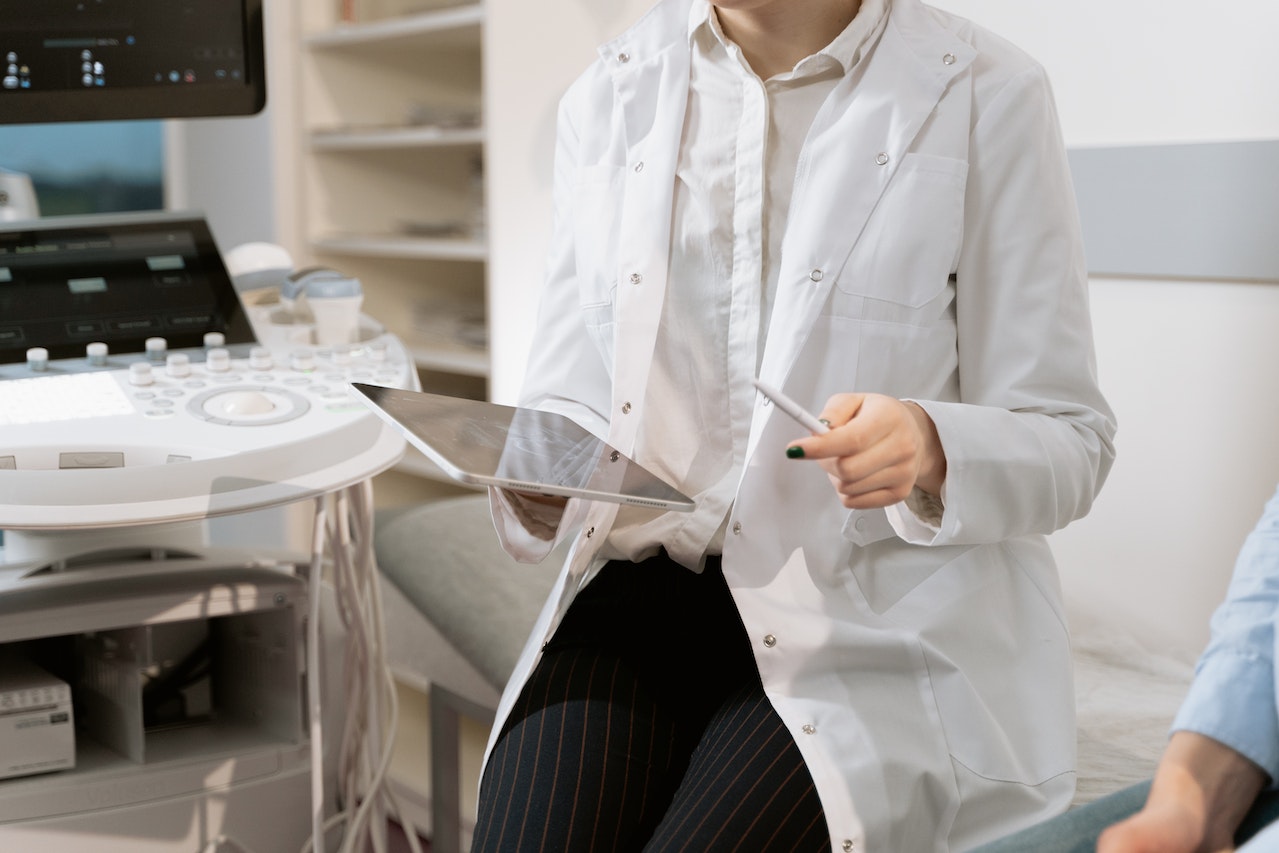 doctor discussing