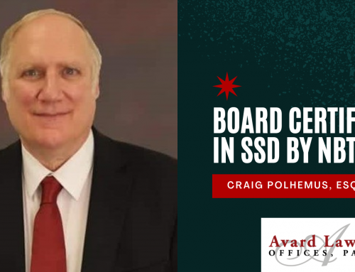 Attorney Craig Polhemus Achieves Board Certification in Social Security Disability Law with The National Board of Trial Advocacy