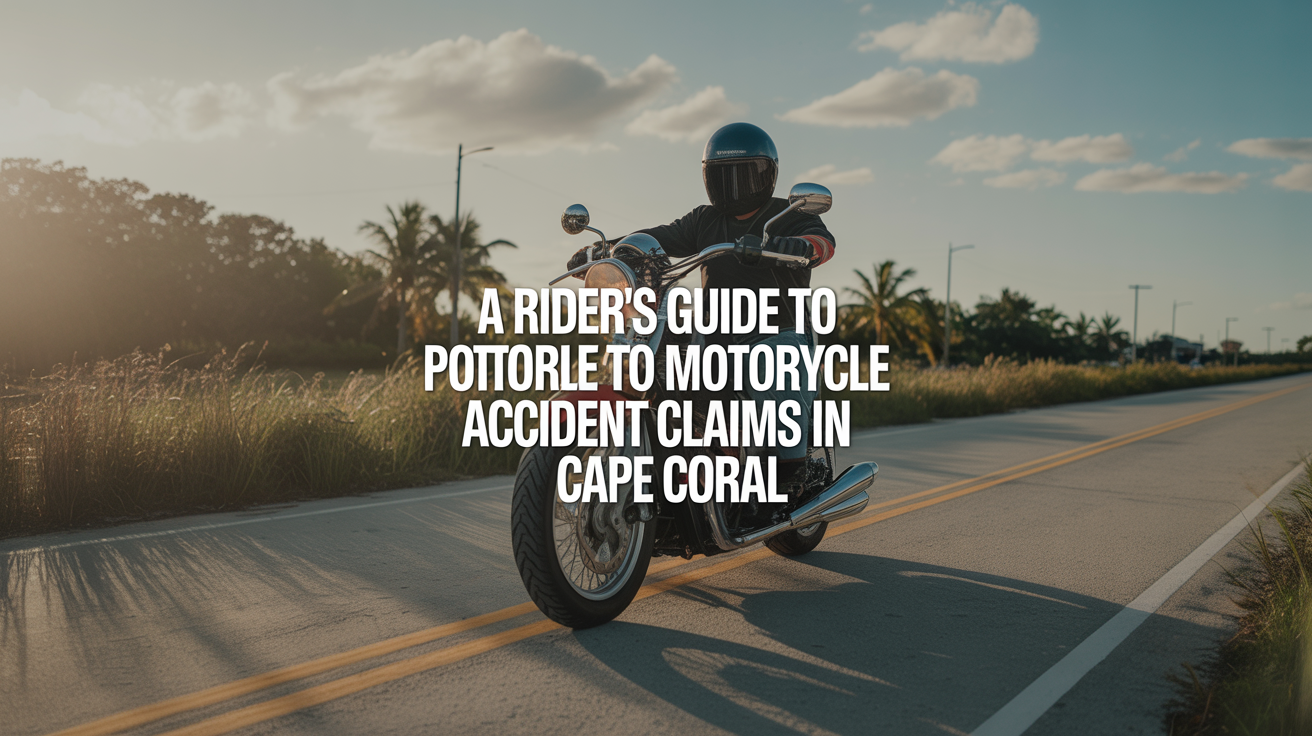 A Rider's Guide to Motorcycle Accident Claims in Cape Coral