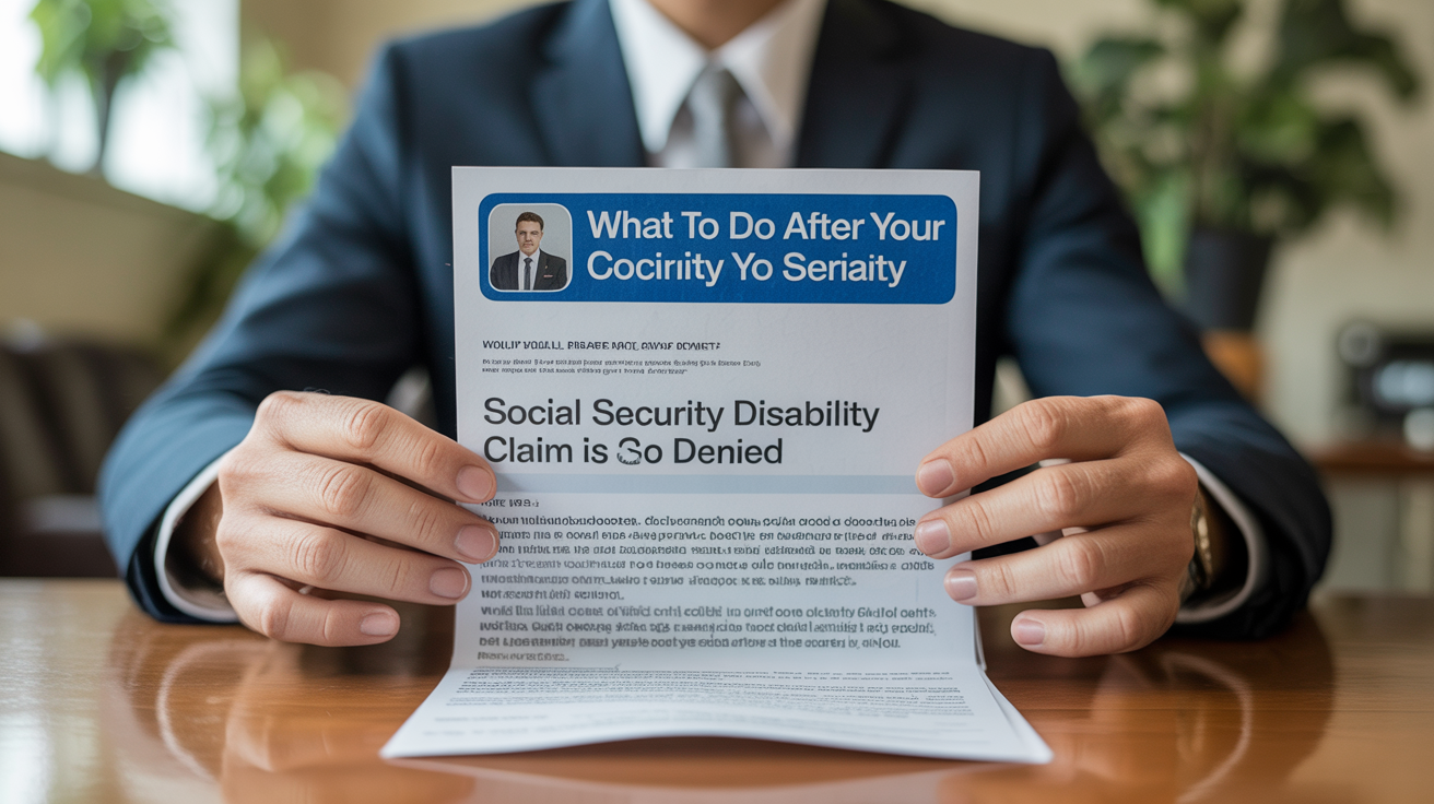 What to Do After Your Social Security Disability Claim is Denied