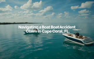 Navigating a Boat Accident Claim in Cape Coral, FL