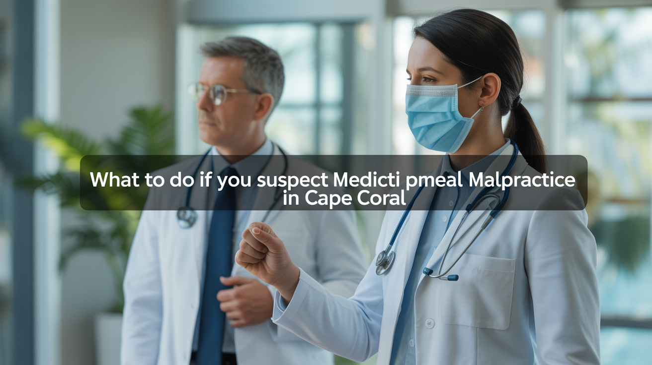 What to Do If You Suspect Medical Malpractice in Cape Coral