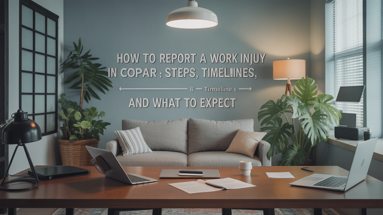 How to Report a Work Injury in Cape Coral: Steps, Timelines, and What to Expect