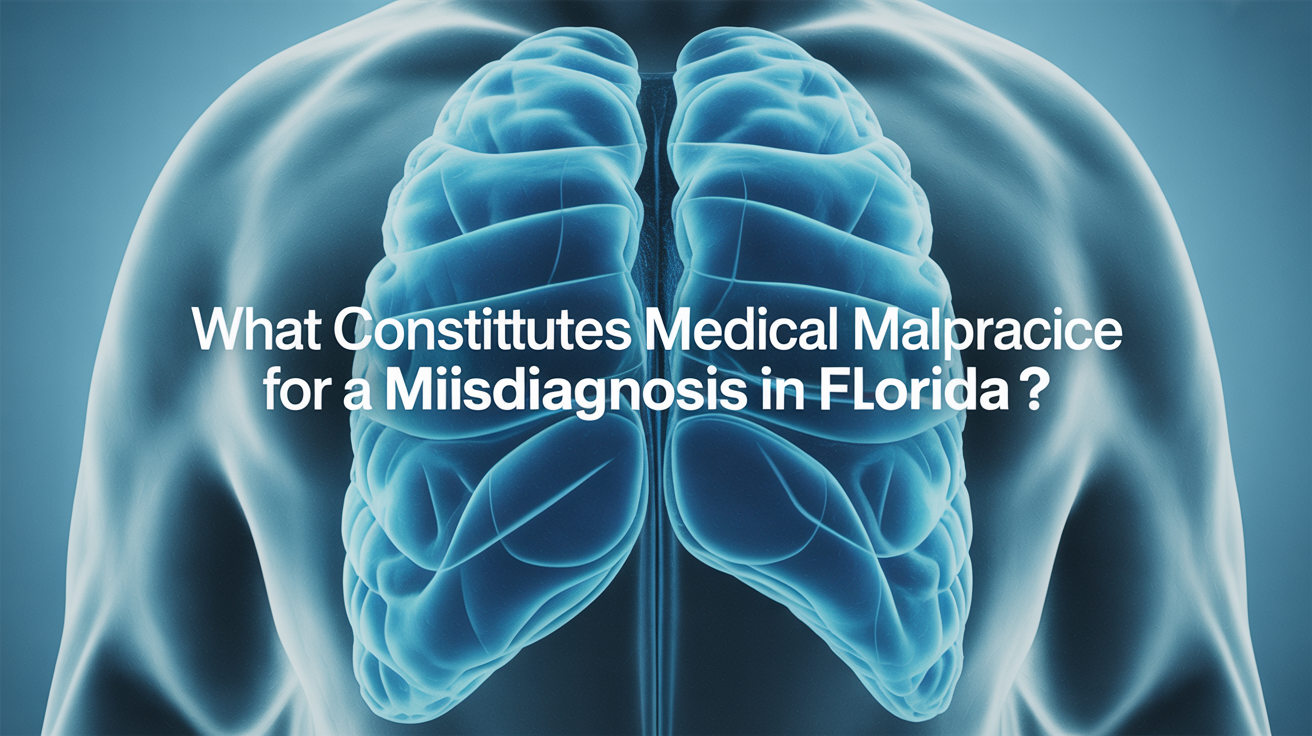 What Constitutes Medical Malpractice for a Misdiagnosis in Florida?