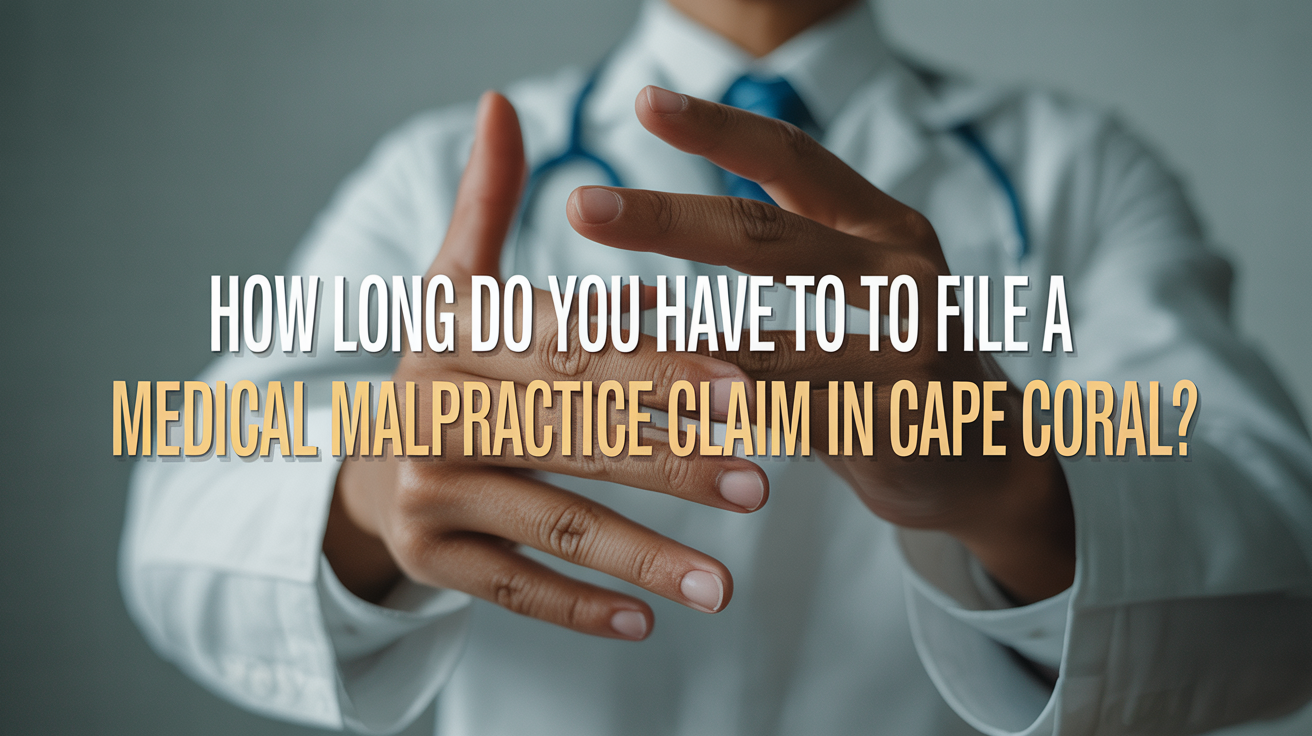 How Long Do You Have to File a Medical Malpractice Claim in Cape Coral?