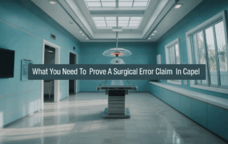 What You Need to Prove a Surgical Error Claim in Cape Coral