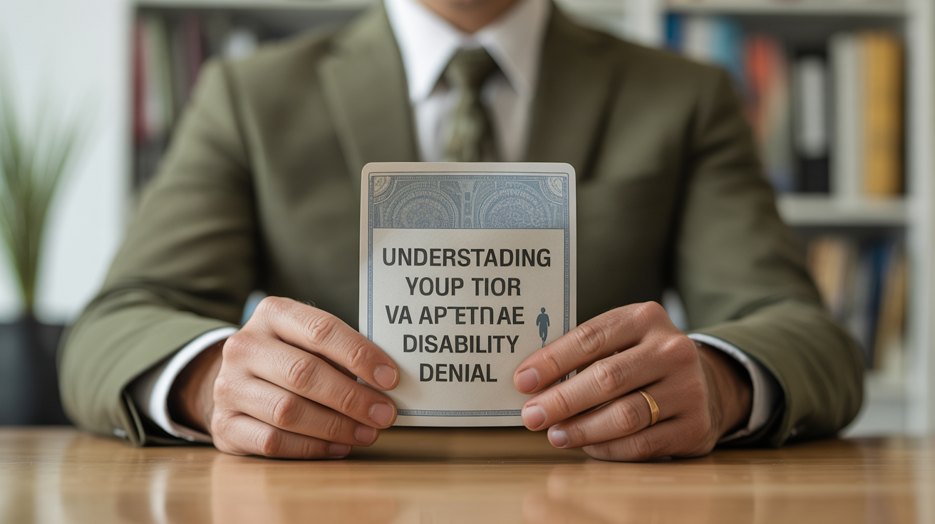 Understanding Your Options After a VA Disability Denial