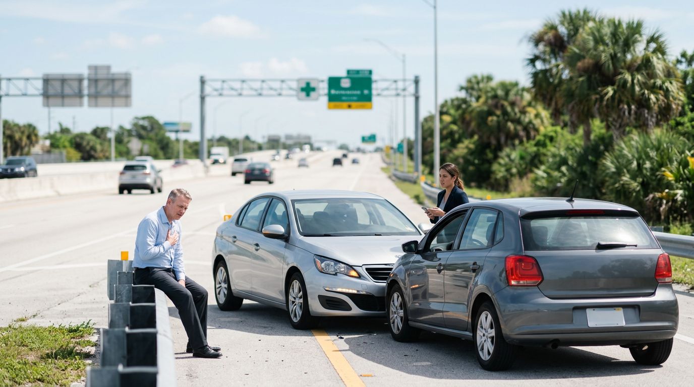 Florida Car Crash Claims When the Other Driver Claims a Medical Emergency