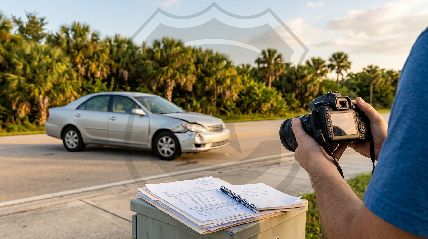 Florida Crash Claims Without a Police Report and the Evidence That Helps