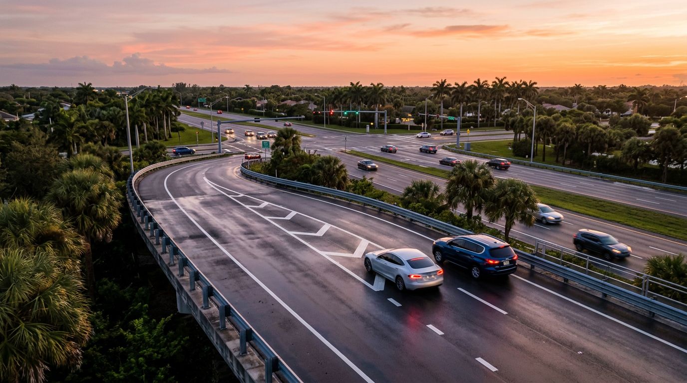 Florida Exit Ramp Crash Claims: Late Merge Proof That Matters