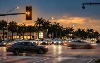 Florida Flashing Yellow Arrow Crash Claims: Timing and Witness Proof