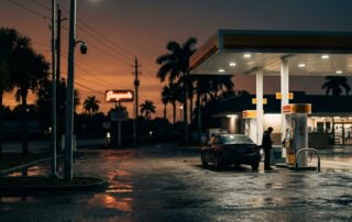 Florida Gas Station Assault Claims: Camera Footage and Prior Crime Proof