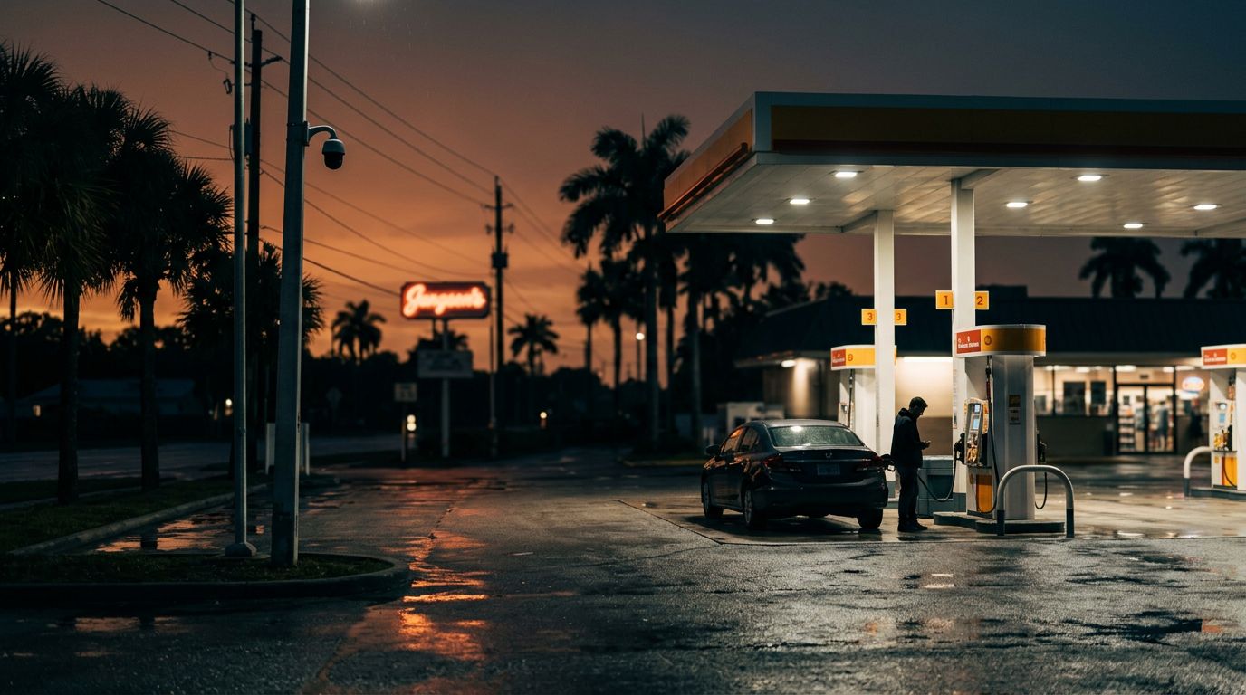 Florida Gas Station Assault Claims: Camera Footage and Prior Crime Proof