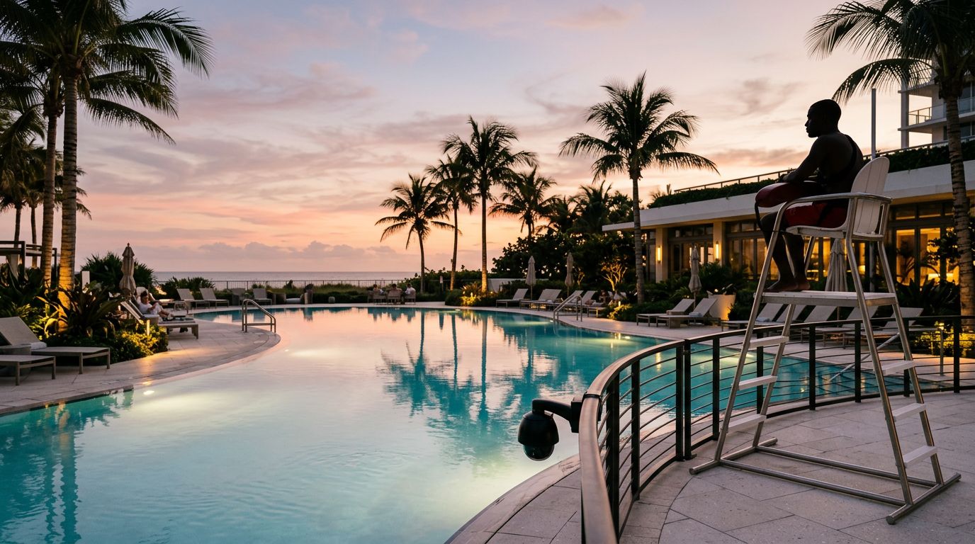 Florida Hotel Pool Drowning Claims: Lifeguard and Camera Evidence