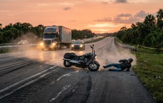 Florida No-Contact Motorcycle Crash Claims and the Proof That Counts