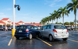 Florida Parking Lot Accident Claims and Camera Proof