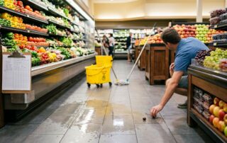 Florida Produce Aisle Fall Claims: Why Sweep Logs Matter