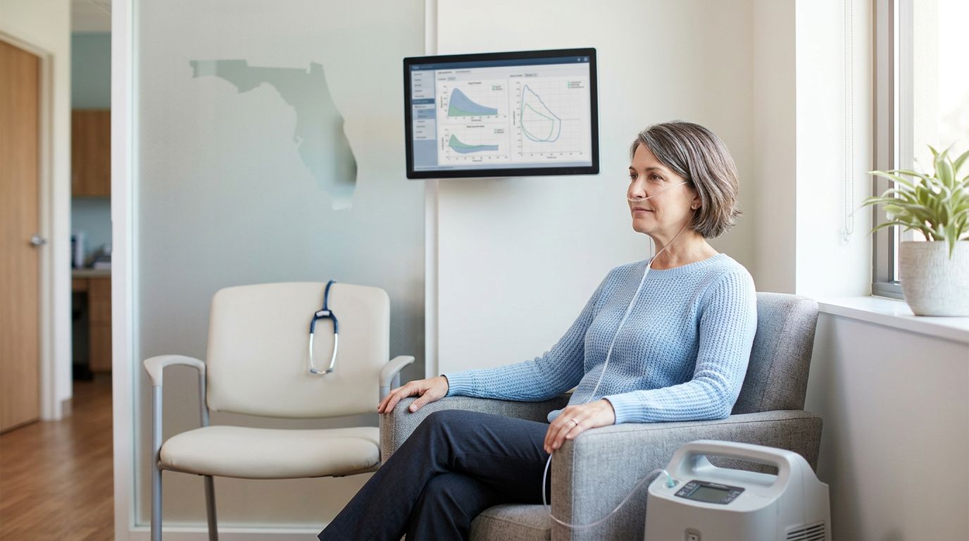Florida SSDI for COPD in 2026: PFT Results and Oxygen Use