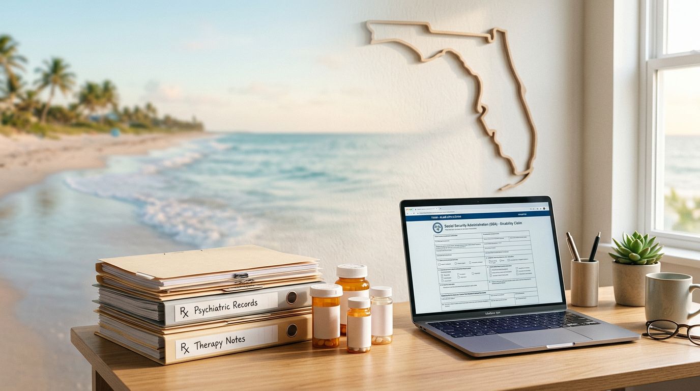 Florida SSDI for Depression in 2026: Psychiatric Records That Matter