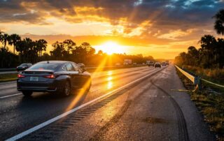 Florida Sun Glare Crashes and the Evidence That Beats Excuses