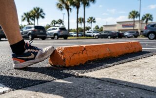 Florida Wheel Stop Trip and Fall Claims: Photo Proof That Matters