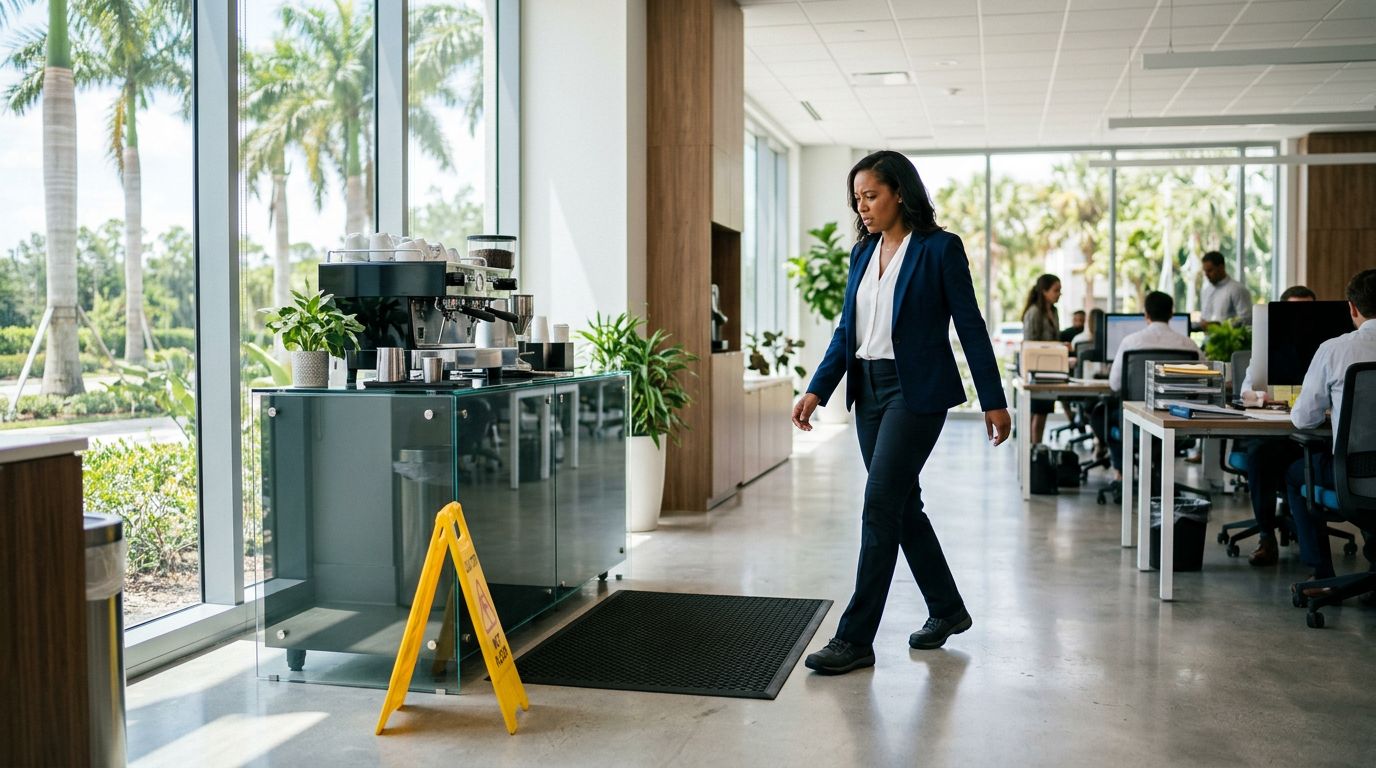 Florida Workers' Comp After a Slip and Fall at Work