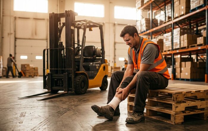 Florida Workers Comp for Forklift Accidents and Leg Injuries