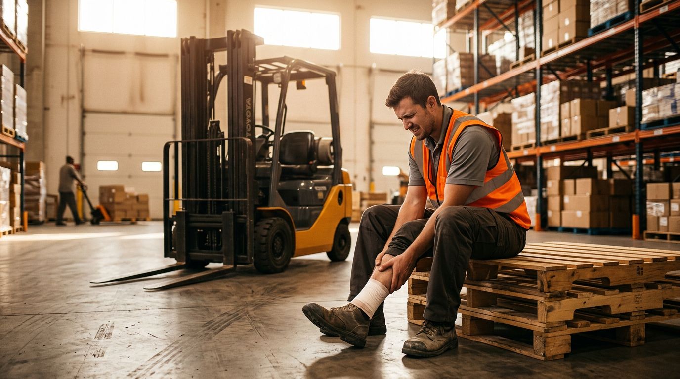 Florida Workers Comp for Forklift Accidents and Leg Injuries