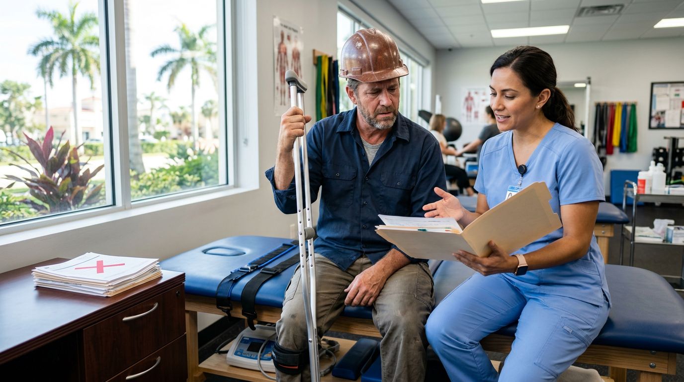 Florida Workers' Comp Physical Therapy Denials After a Job Injury