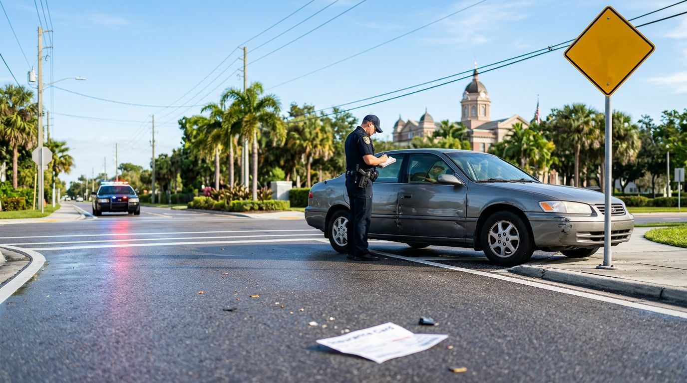 Florida Yield Sign Accident Claims: Proof That Shows You Were Not at Fault