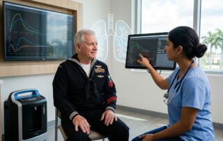 VA COPD Ratings in 2026: PFTs and Oxygen Use