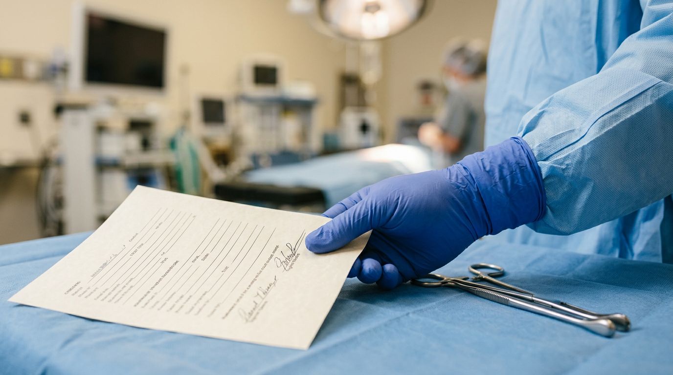 Can You Sue After Signing a Surgical Consent Form?