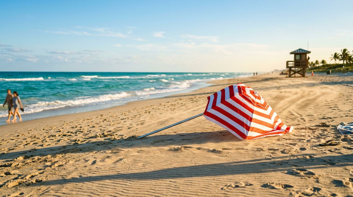 Florida Beach Umbrella Injury Claims and Setup Records