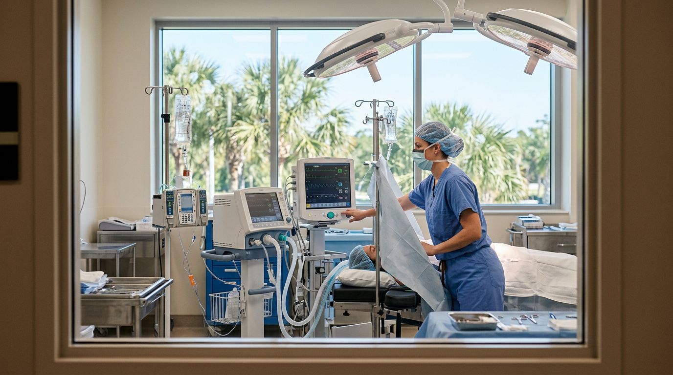 Florida CRNA Malpractice and Hospital Liability in Sedation Injury Cases
