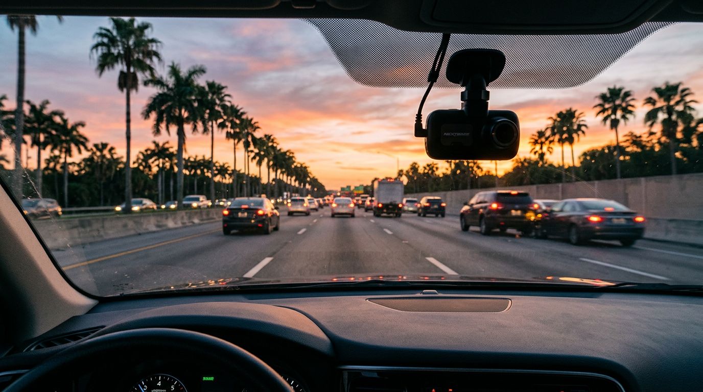 Florida Dash Cam Evidence After a Crash: How to Preserve It
