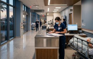 Florida ER Triage Delay Claims and Timestamp Records