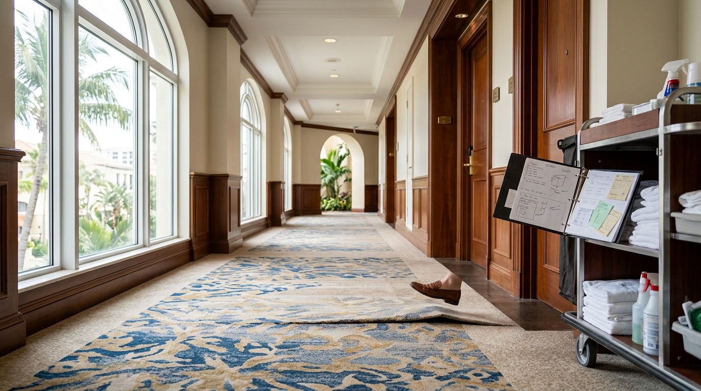 Florida Hotel Carpet Fall Claims and Repair Records