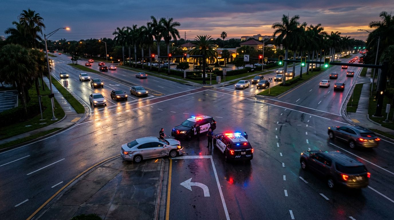 Florida Left-Turn Crash Claims: Signal and Witness Proof
