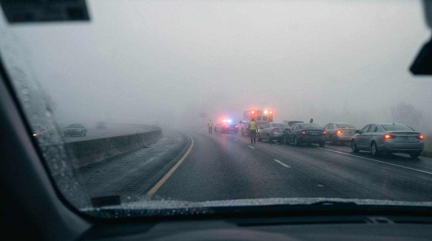 Florida Pileup Claims in Fog: Cameras and 911 Logs