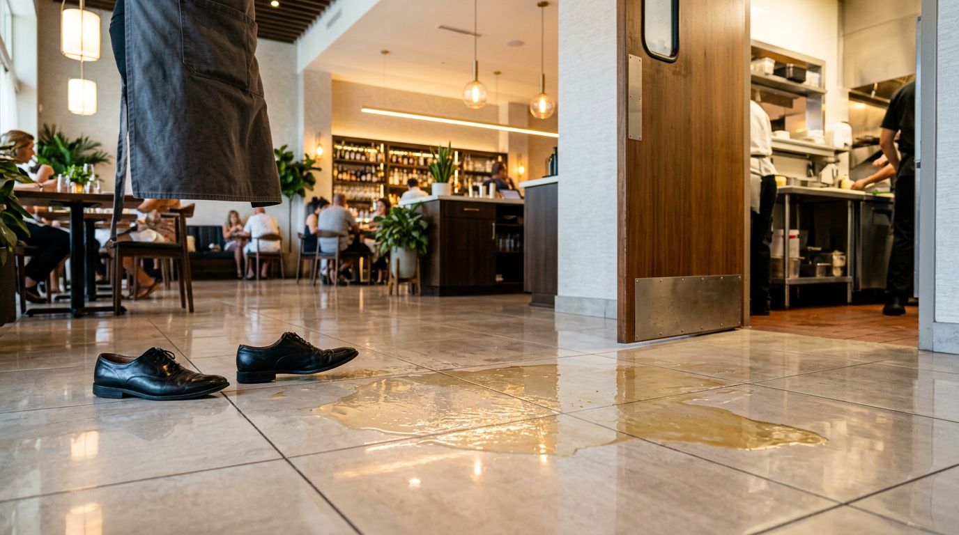 Florida Restaurant Grease Spill Fall Claims and Cleaning Logs