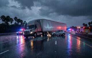 Florida Semi Truck Jackknife Claims and ECM Data