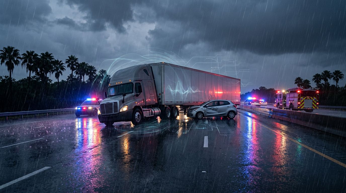 Florida Semi Truck Jackknife Claims and ECM Data