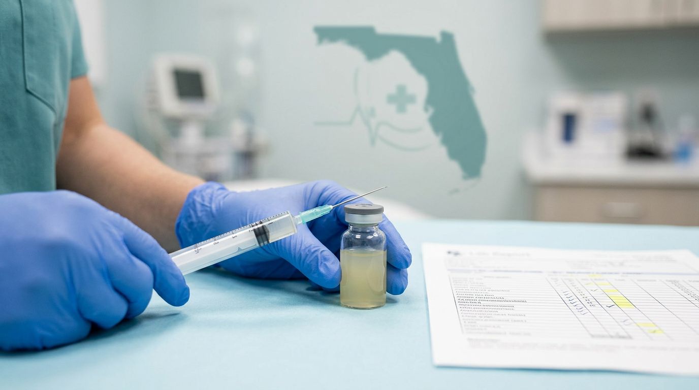 Florida Septic Arthritis Misdiagnosis and Joint Fluid Test Records