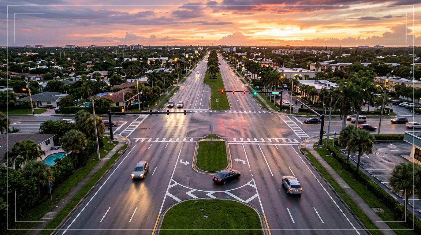 Florida U-Turn Crash Claims: Video and Lane Position Proof