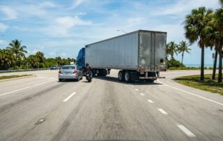 Florida Wide Right Turn Truck Crashes and Camera Proof