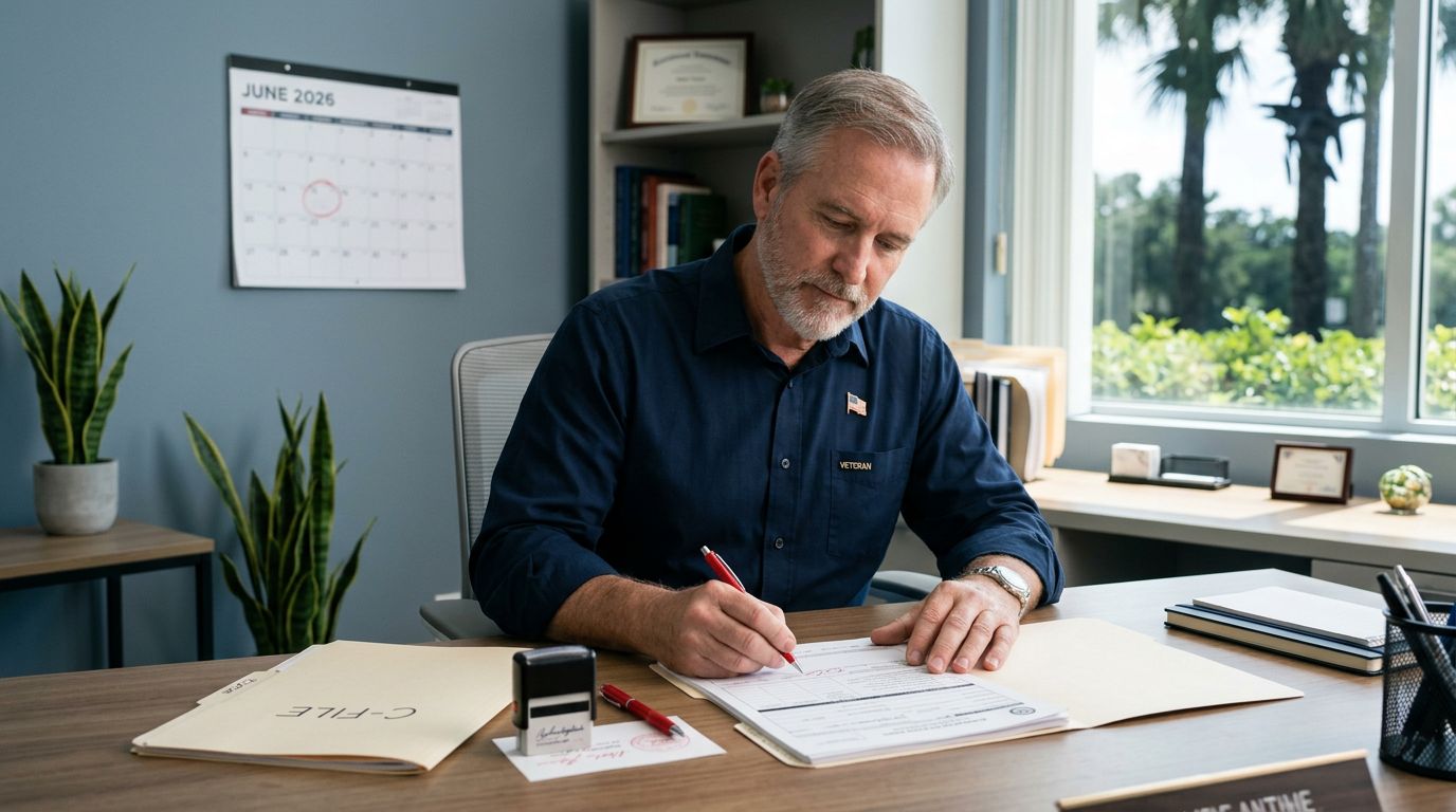 VA Form 20-10206 Errors That Delay C-File Requests in 2026