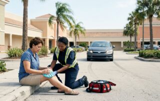 Florida pedestrian accident