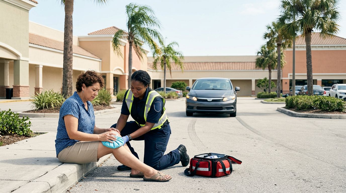 Florida pedestrian accident