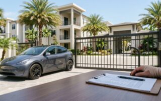 Florida Apartment Gate Injury Claims and Service Logs