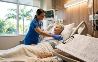 Florida Bed Sore Claims and Turning Chart Records